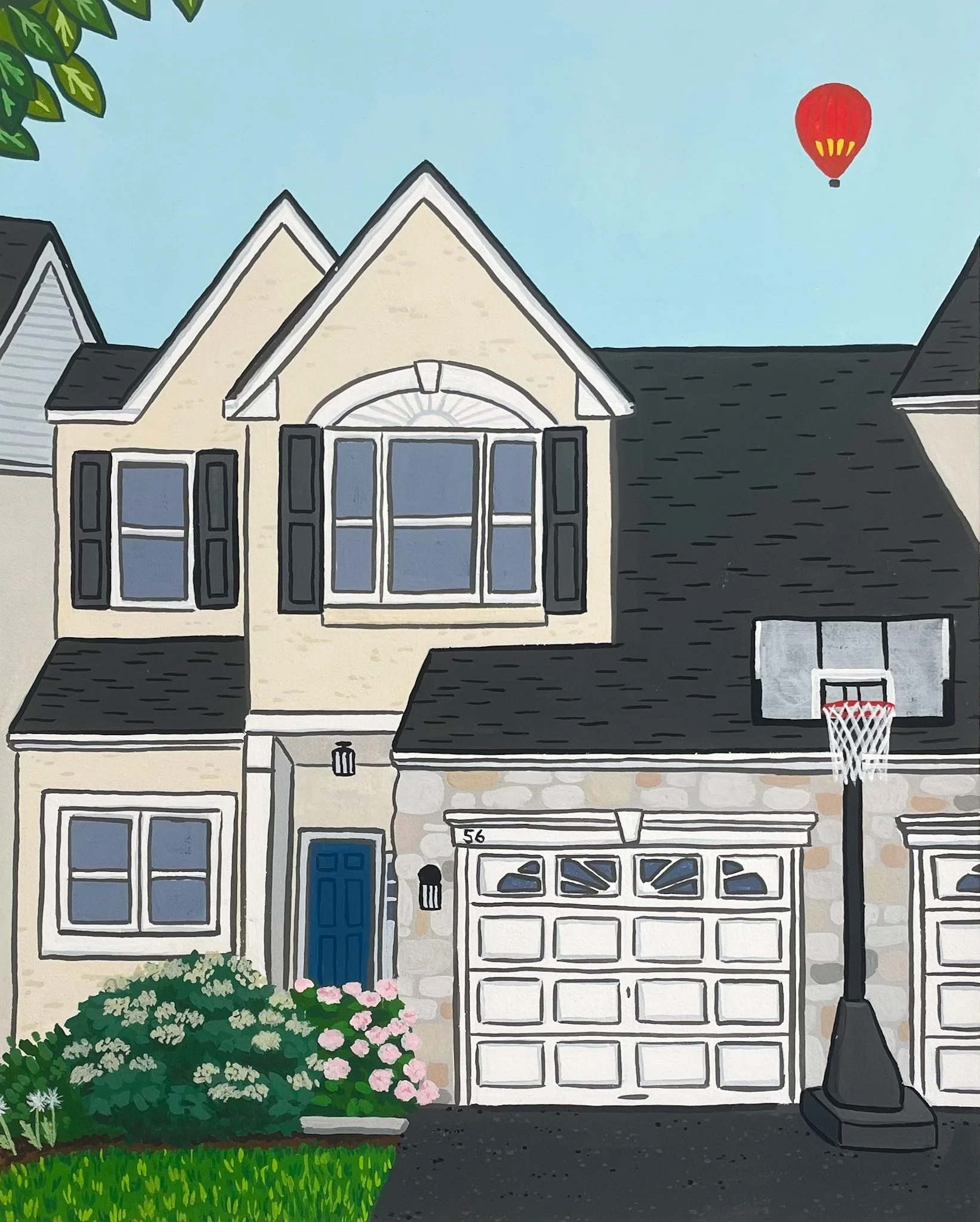  Details like the peonies, hot air balloon and basketball hold special meaning 