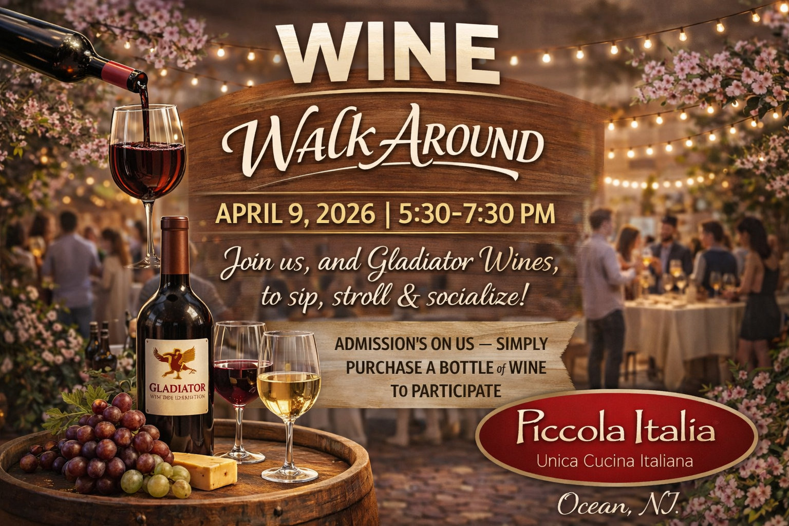 April Wine Walk Around