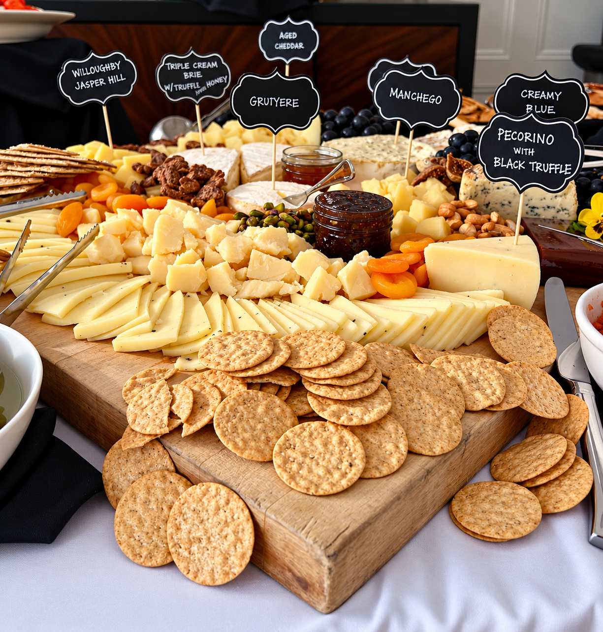 Artisanal Cheese Display