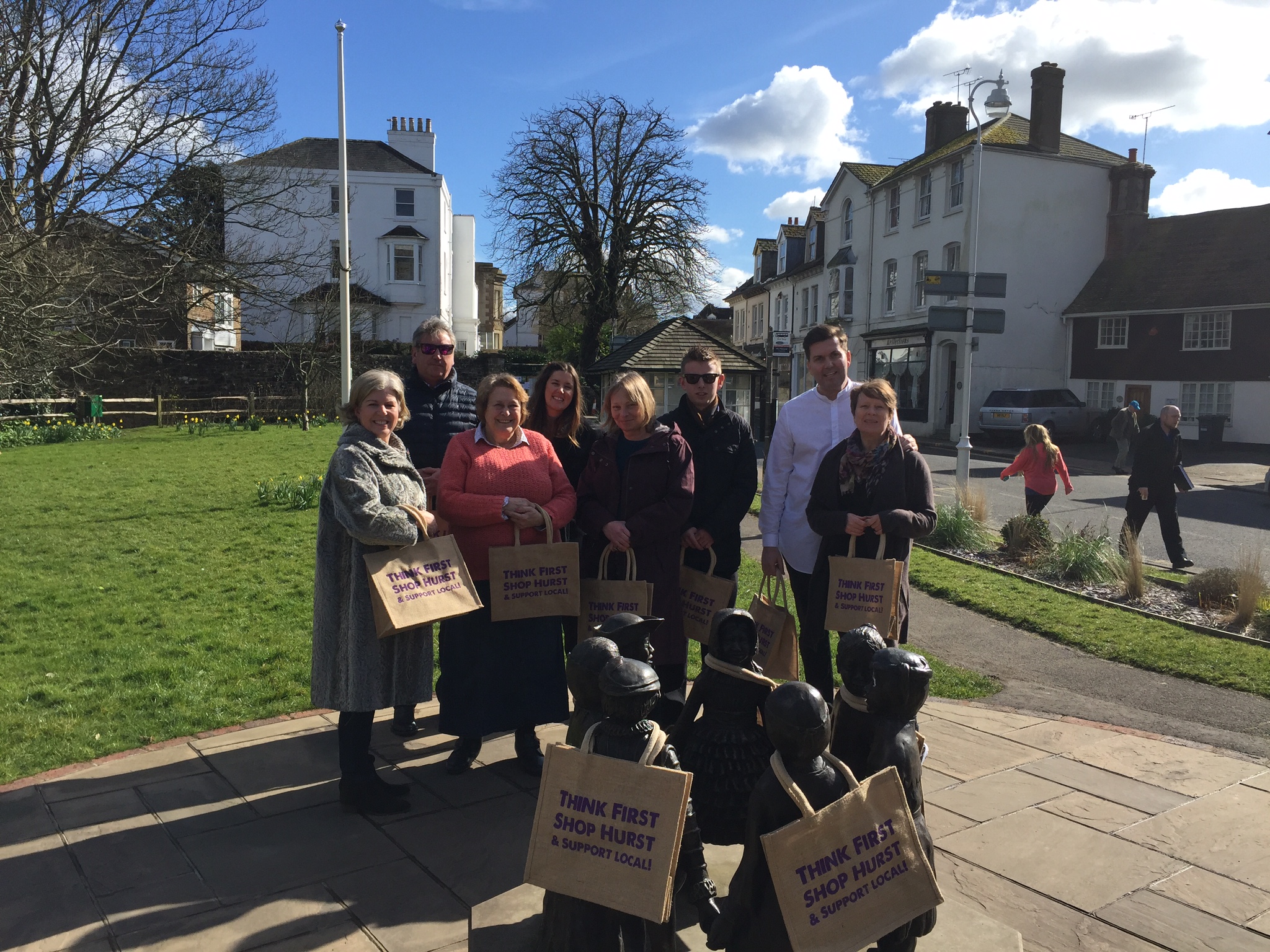 Hurstpierpoint Traders introduce local shopping bags