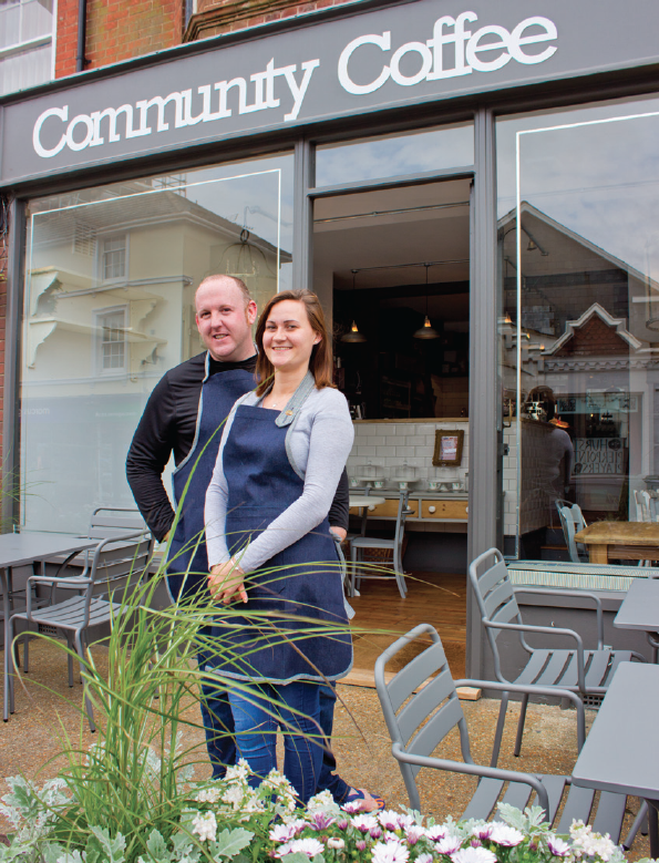 Community Coffee shop in Hurstpierpoint