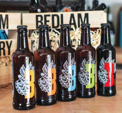 Bedlam Brewery beers