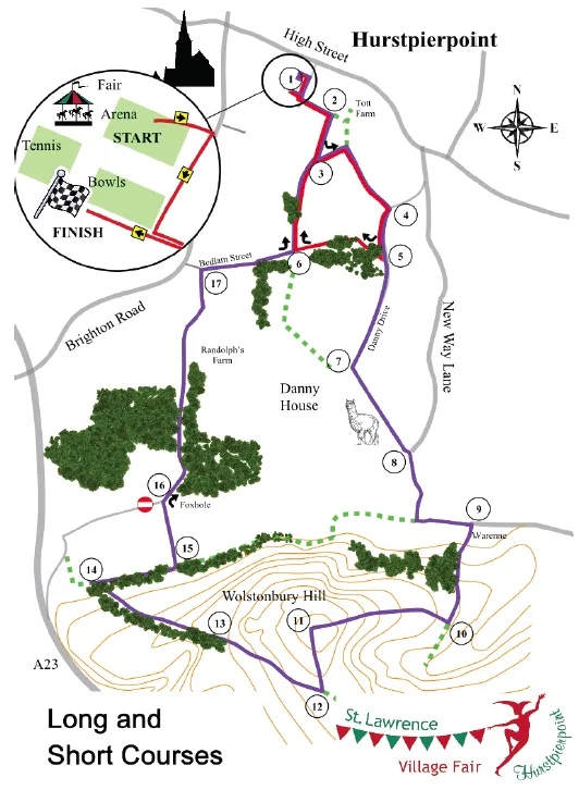 St Lawrence Fair Fun Run in Hurstpierpoint