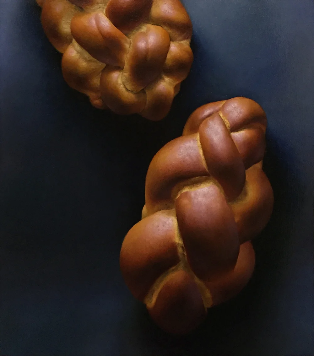 "Relativity", 20" x 17.5", Oil on panel