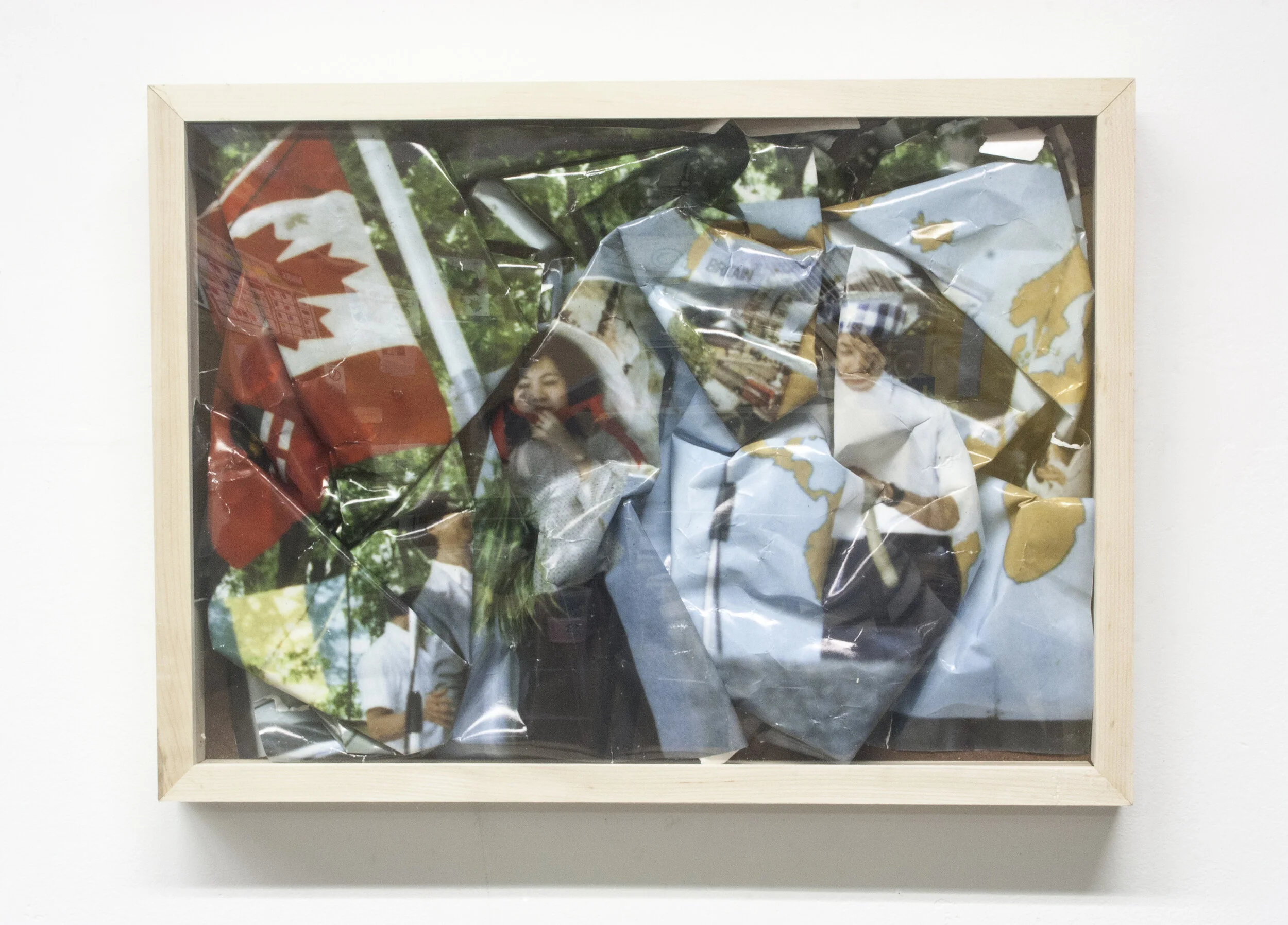 Fit Series (3/3), digital inkjet print, wooden frame, 2015.