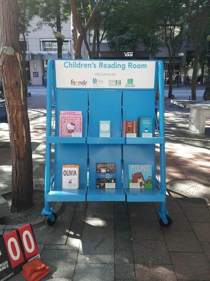 Library Pop-Up Display