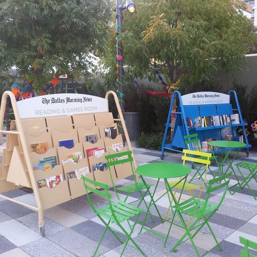 Pop-Up Library Display