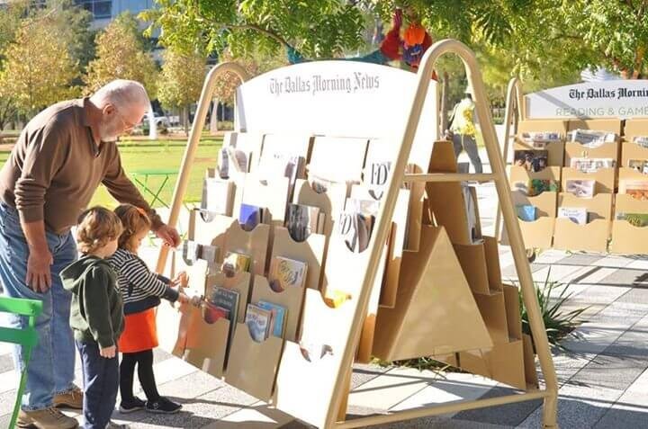 Pop-Up Library Display