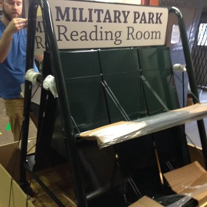 Pop-Up Library Display