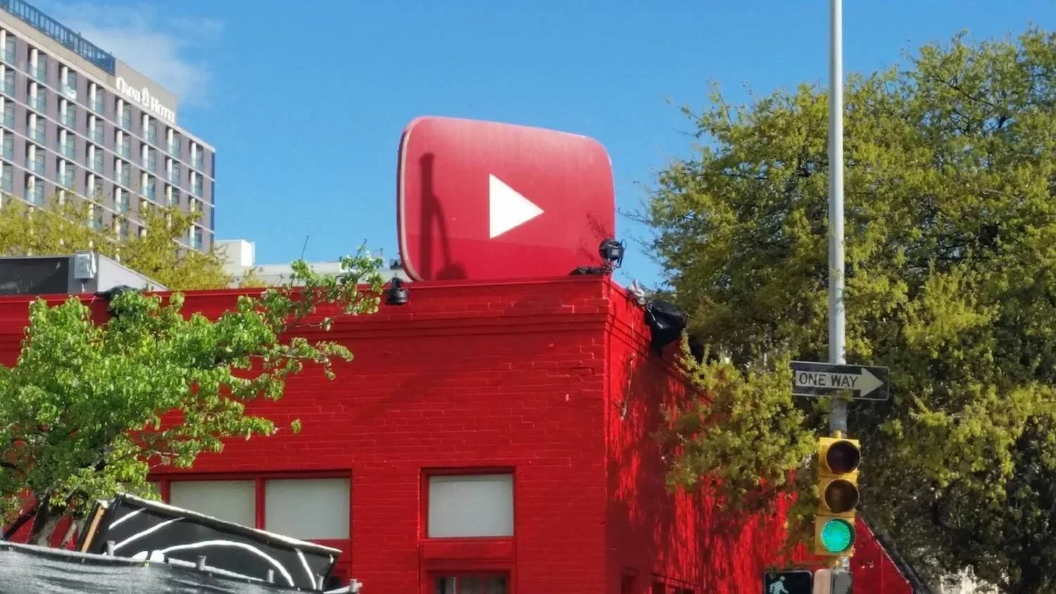 YouTube SXSW Content Creator Party - Outdoor Sign.webp