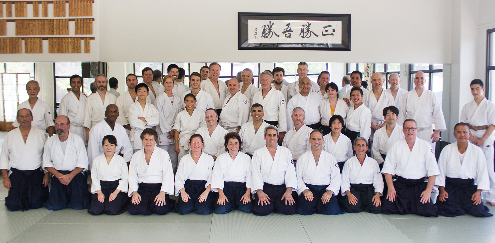 Pavlick Sensei's classes left us all inspired. Post class group picture taken 9/10/16 | Photo: Tamara Magnitsky