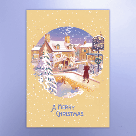 xmas falling snow.gif