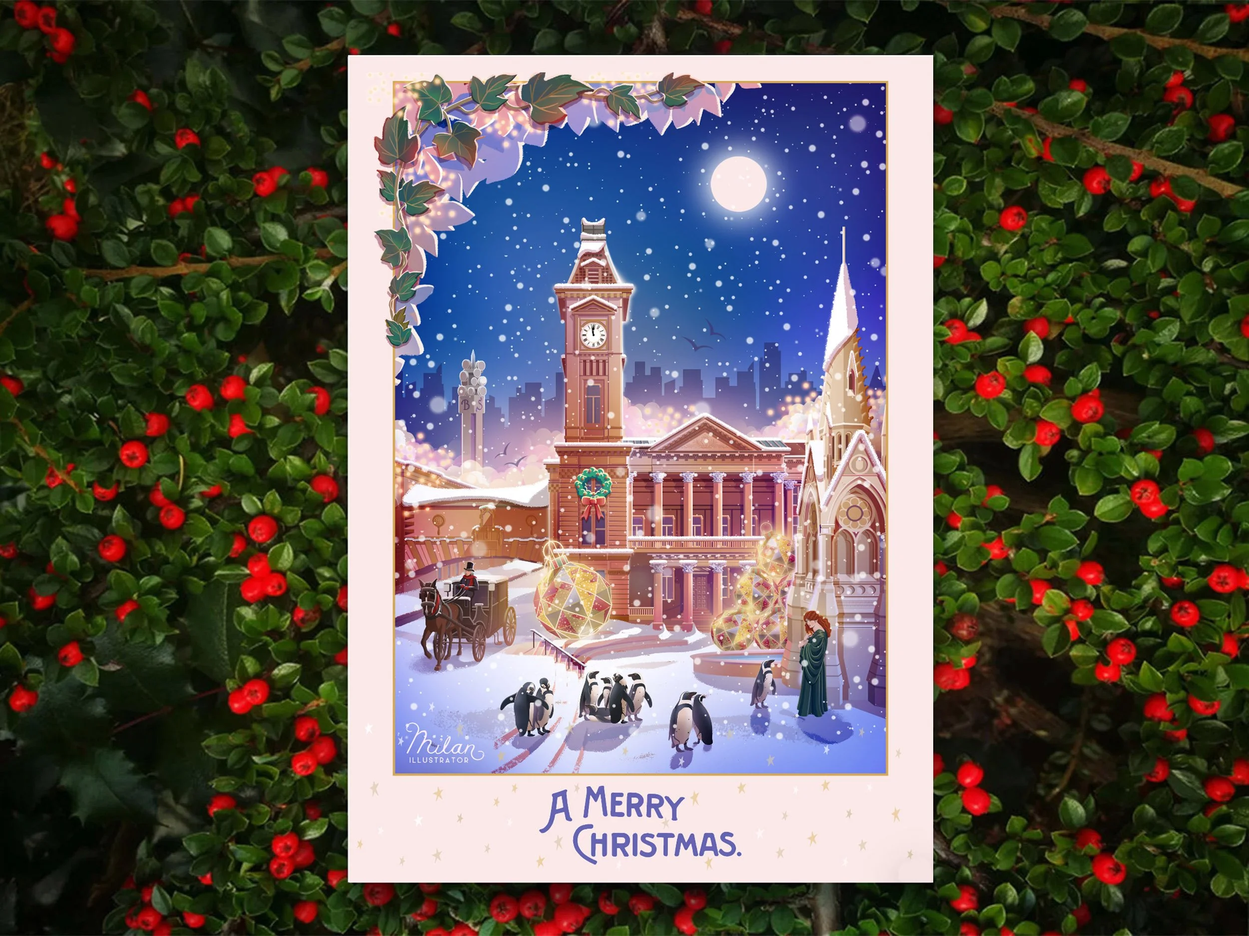 Xmas BMAG Penguins front mock.jpg