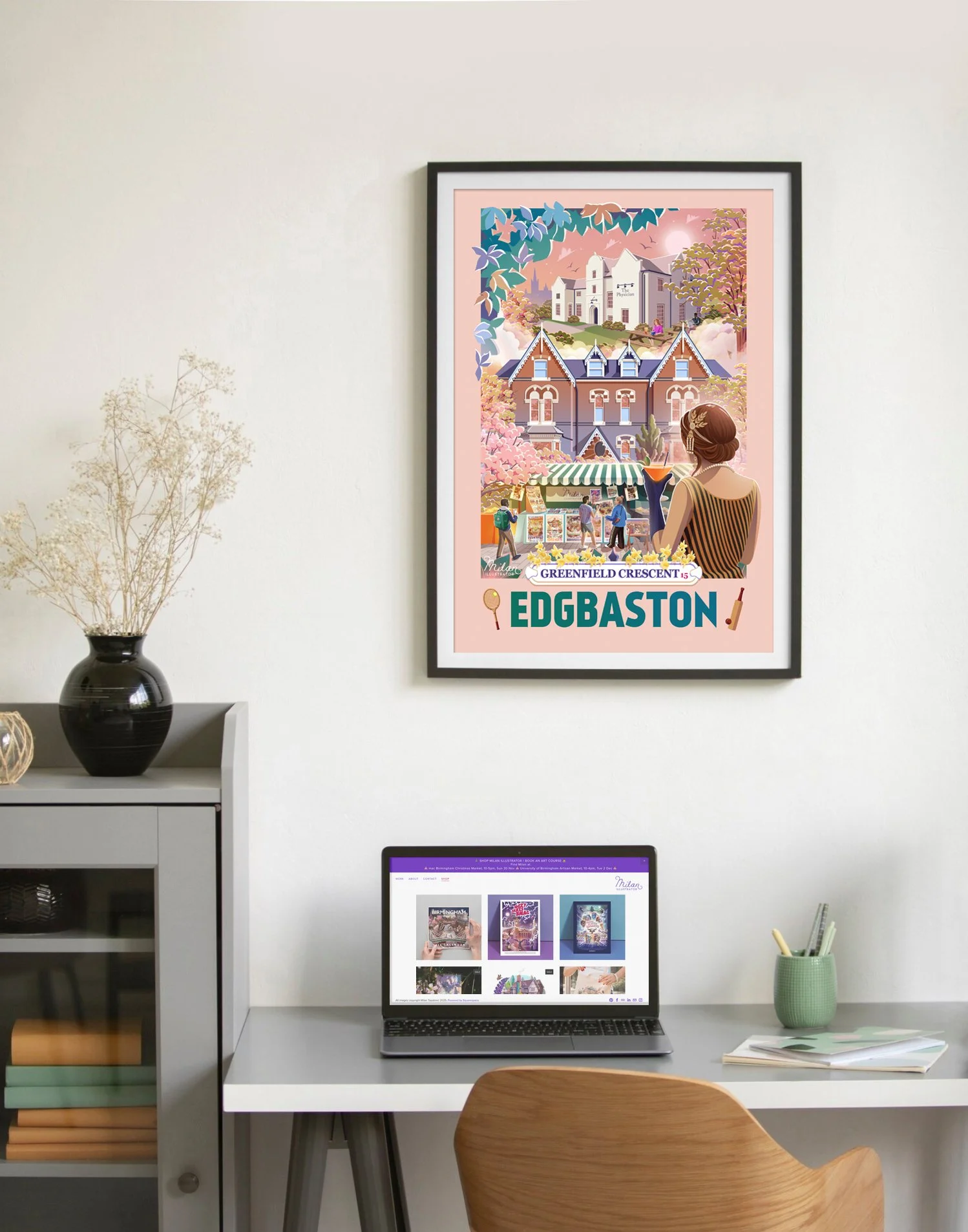 Edgbaston print on wall.jpg