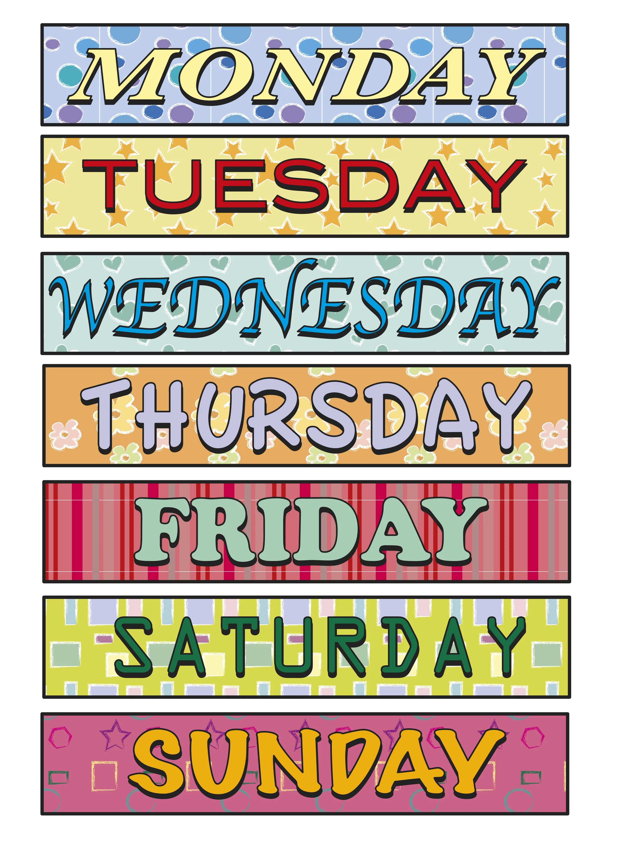 The Days of the Week