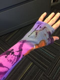 Self made "designer" sun sleeve :)