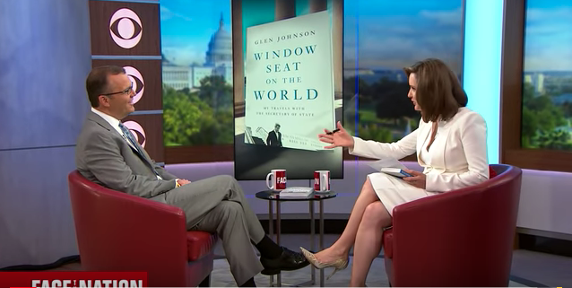 The national debut of “Window Seat on the World” with Margaret Brennan on her CBS News program “Face the Nation.”