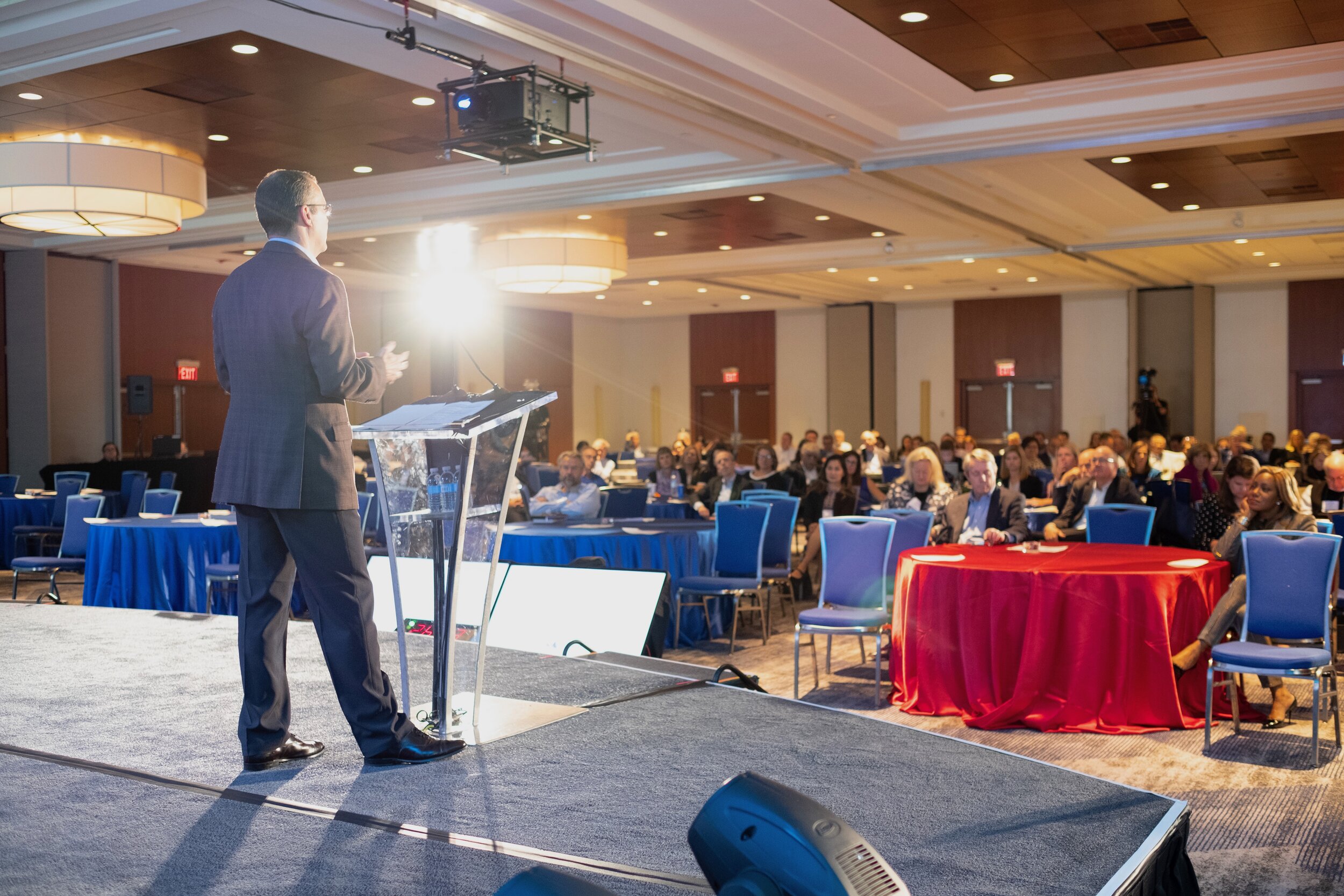  Addressing the Page Society annual corporate communication convention in Boston, Mass. 