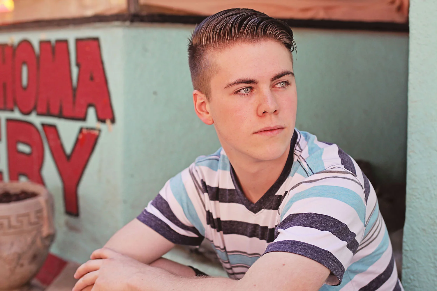 {Grayson} Colorado Springs High School Senior Photographer