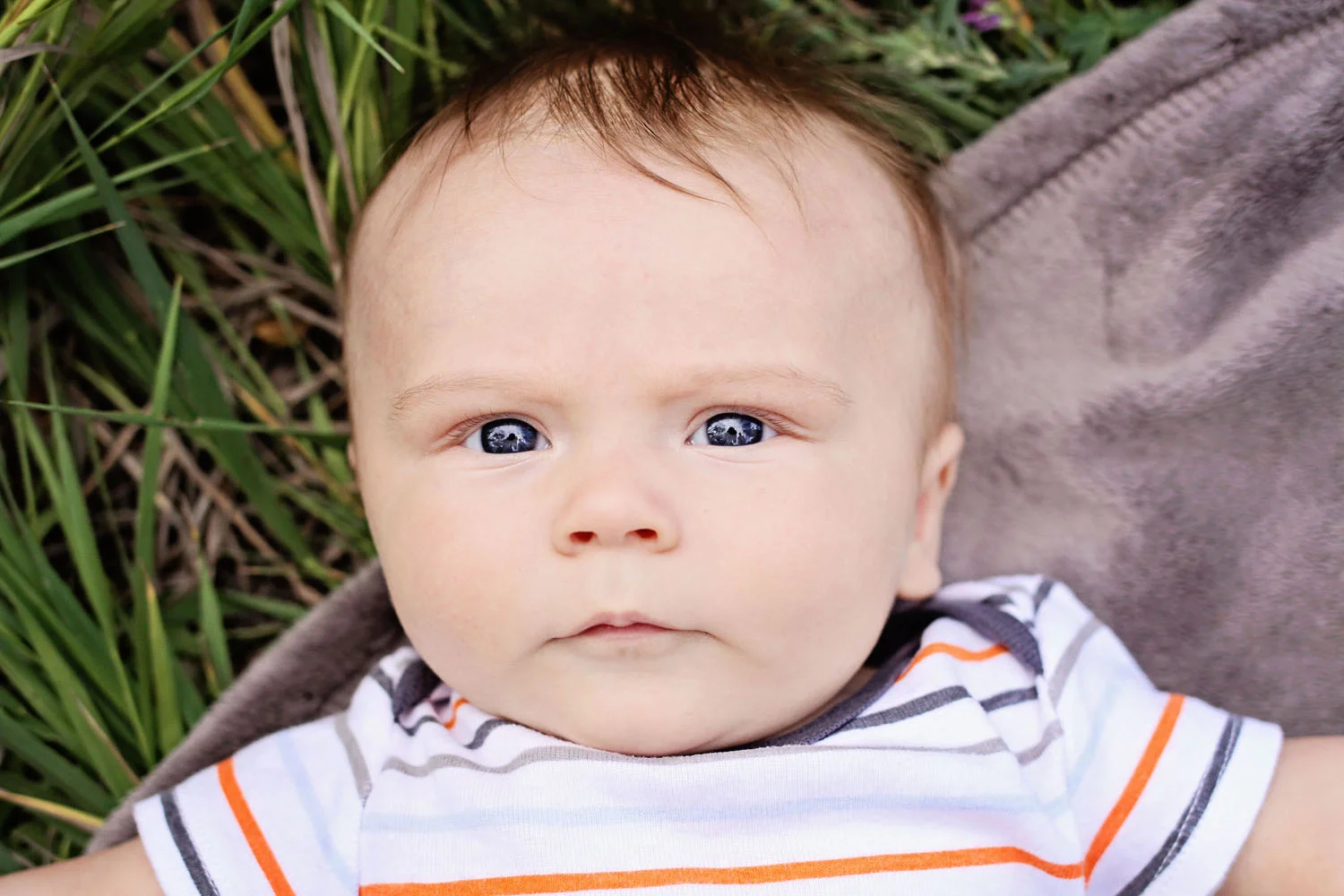{Keegan's 3 month portraits} Colorado Springs Baby Photographer