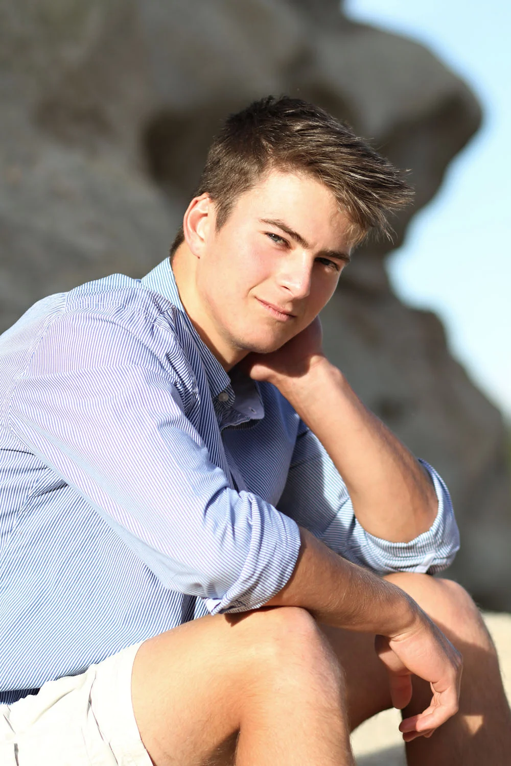 {Sam--Palmer Ridge High School Senior} Colorado Springs High School Senior Portrait Photographer