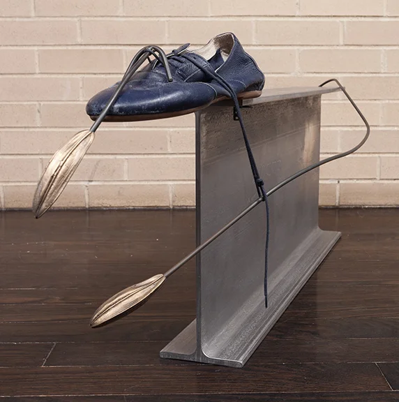 they will bloom without you (blue shoe)