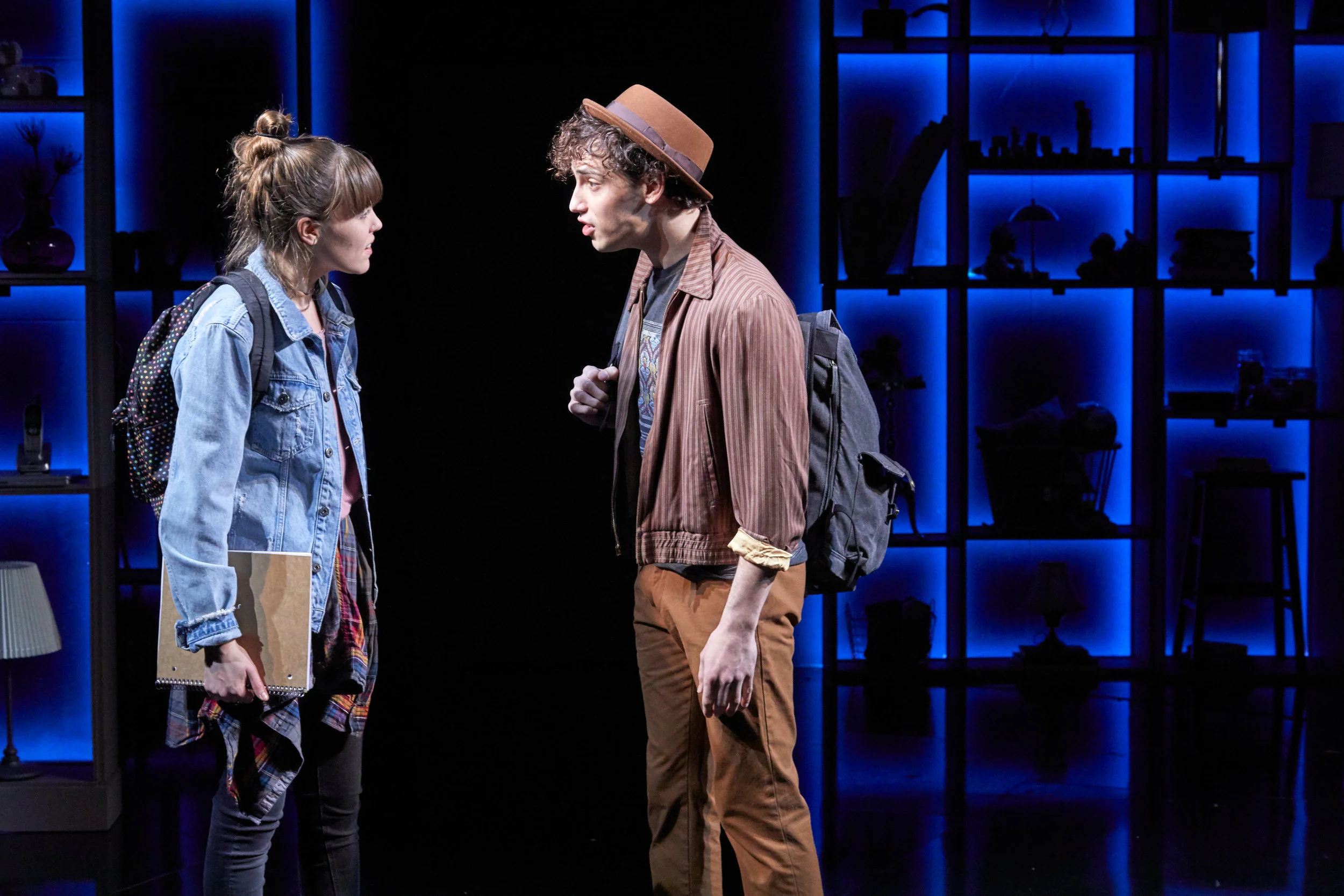 NEXT TO NORMAL TheaterWorks Rob Ruggiero, Director Wilson Chin, Set Design John Lasiter, Lighting Design Ed Chapman, Sound Design photo by Lanny Nagler
