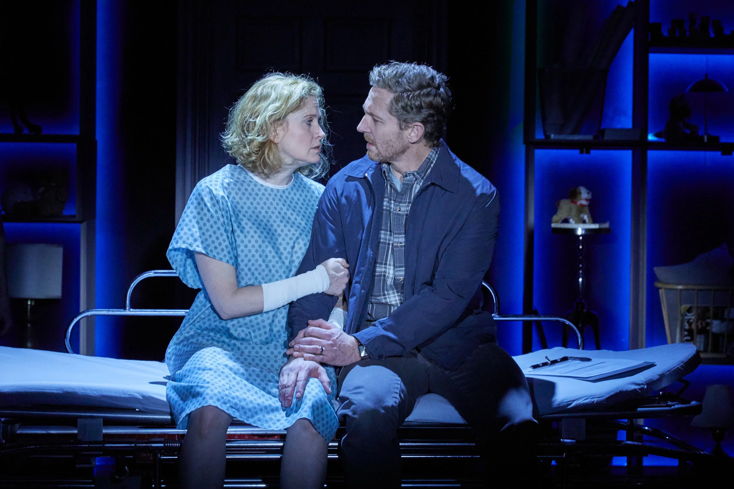 NEXT TO NORMAL TheaterWorks Rob Ruggiero, Director Wilson Chin, Set Design John Lasiter, Lighting Design Ed Chapman, Sound Design photo by Lanny Nagler