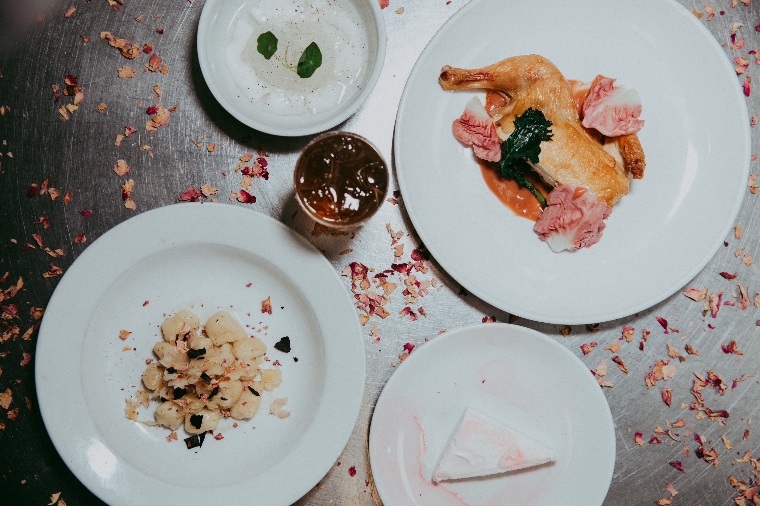 Bunch of Roses Dinner photo by Sylvie Rosokoff