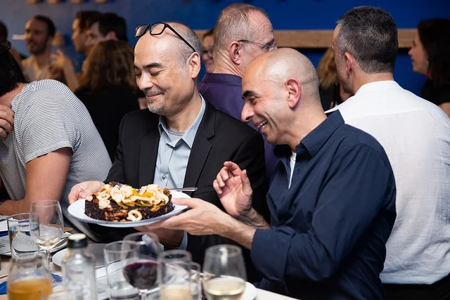 Storefront for Art & Architecture Membership Dinner hosted by MOLD Magazine