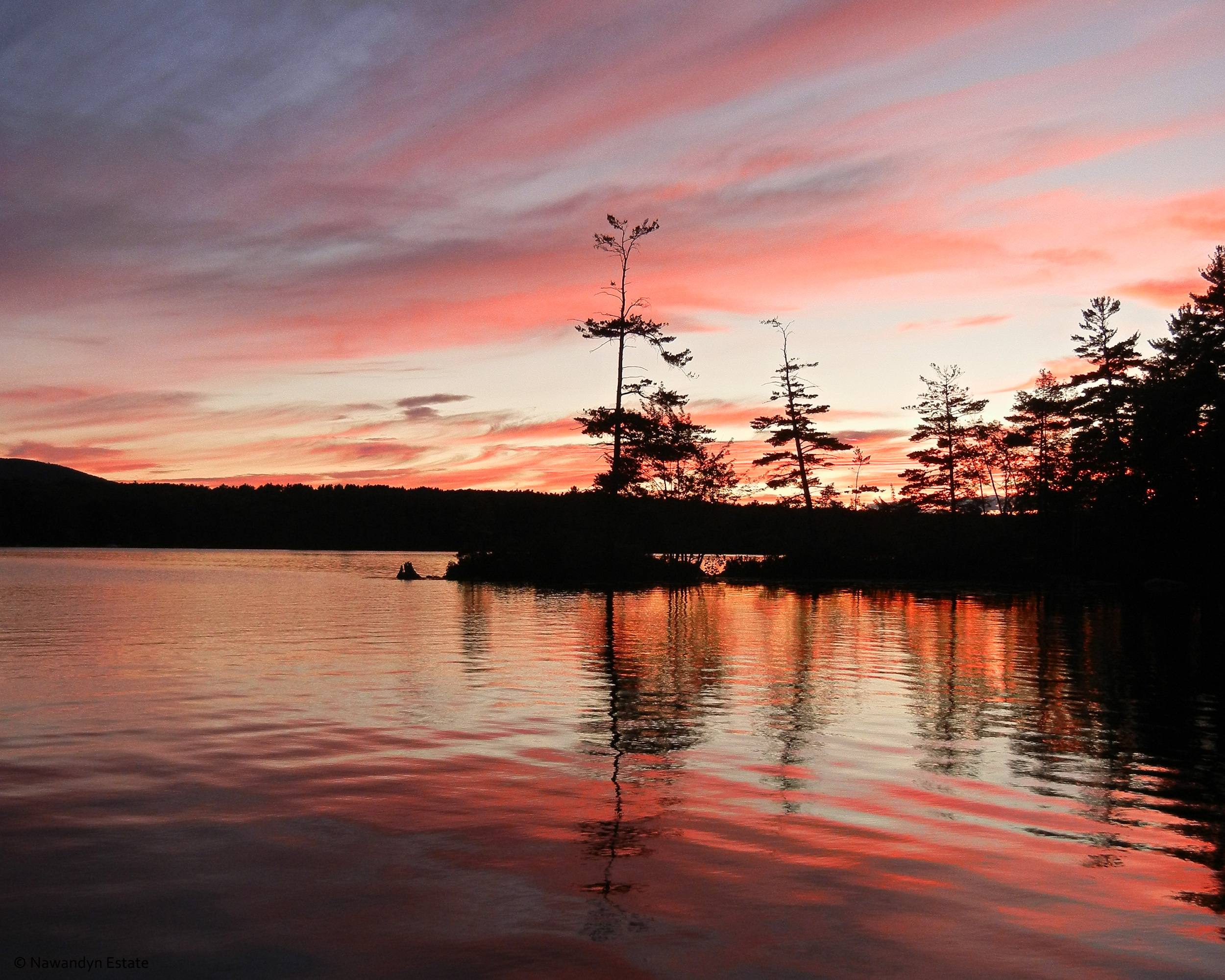 Spectacular Sunsets -- part of the Nawandyn Estate experience