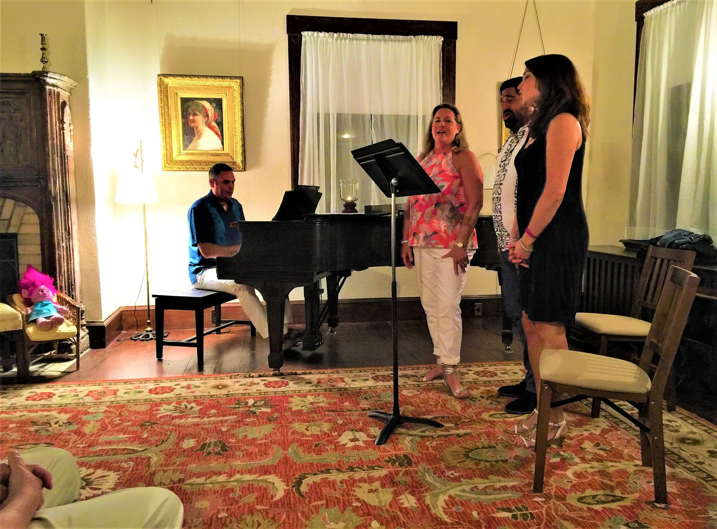 Singing in MH Living Room.JPG