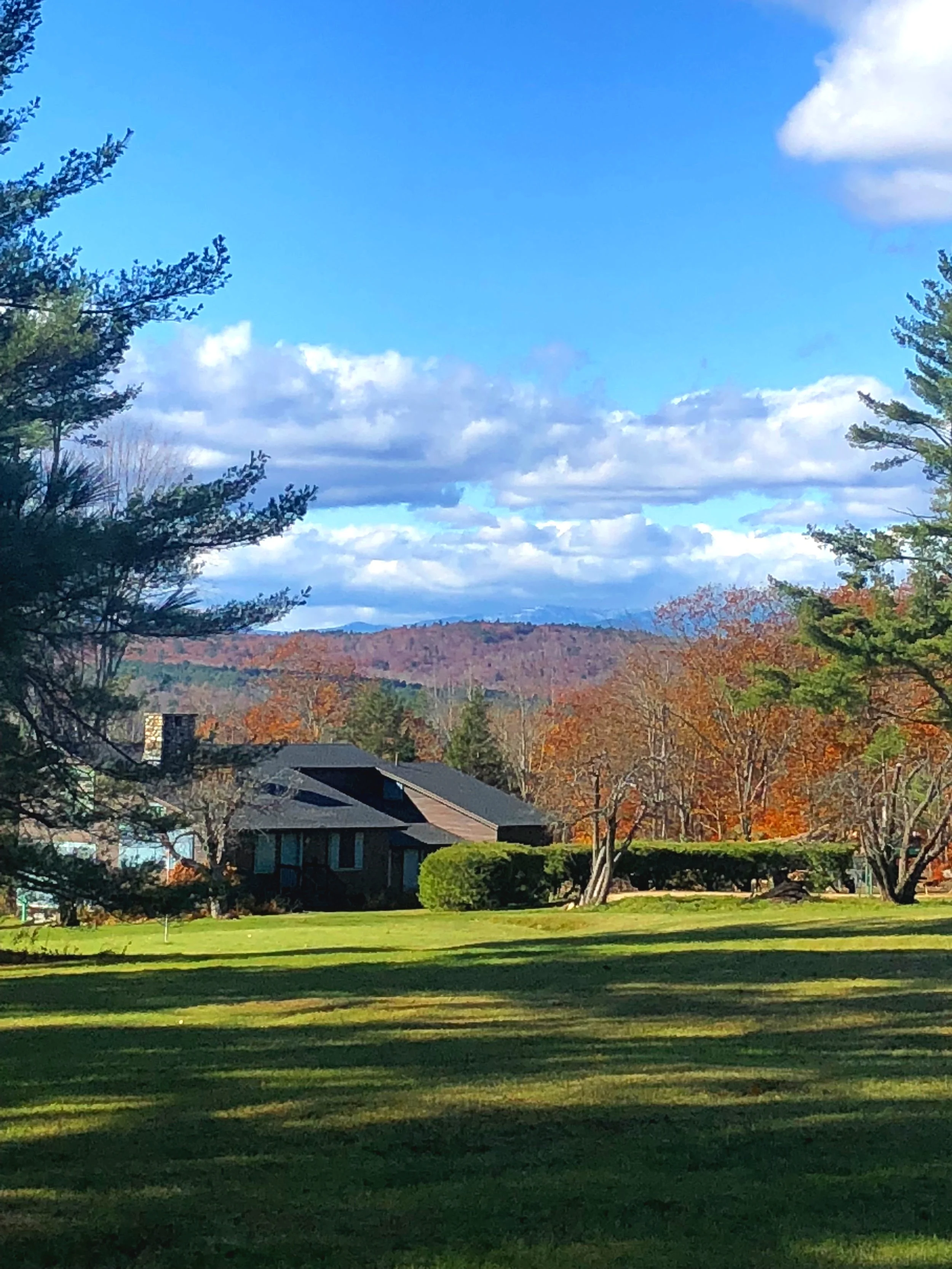 Guest House setting includes view of Mt. Washington