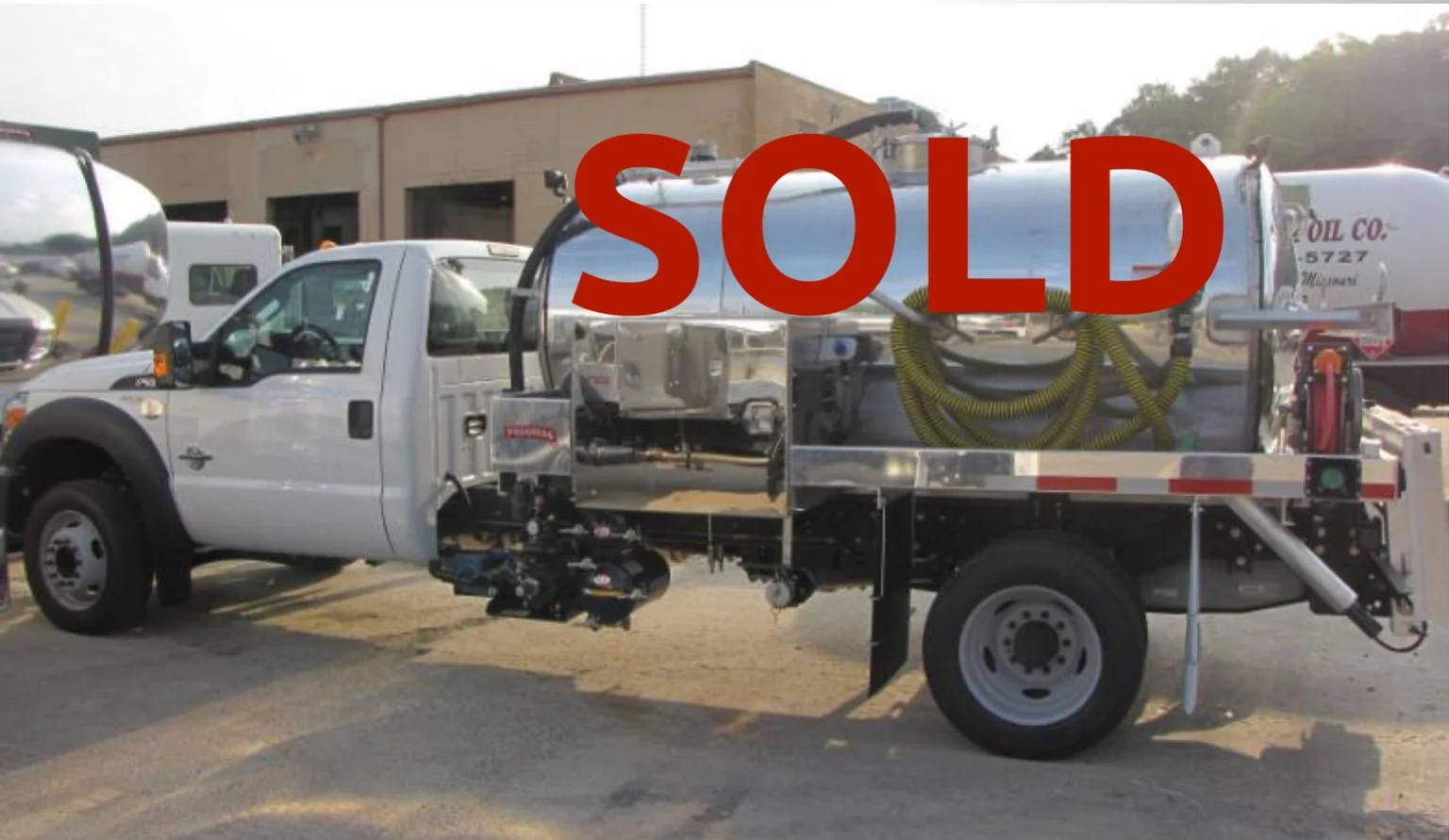 SOLD - Aluminum 1250 Gal PRT (350(900) 2016 Ford 550 Masport HXL4