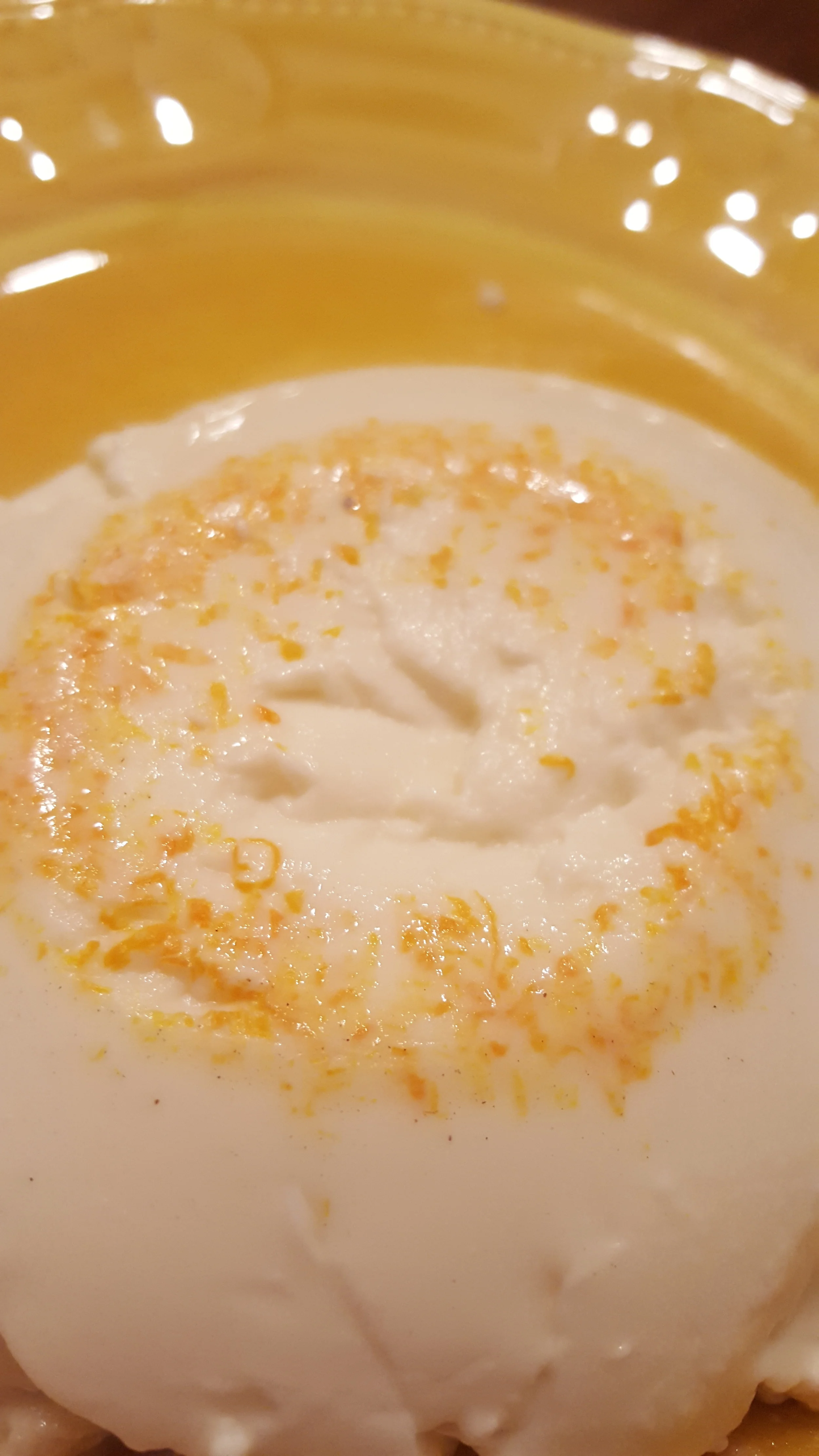 Earl Grey and Cara Cara Orange Panna Cotta