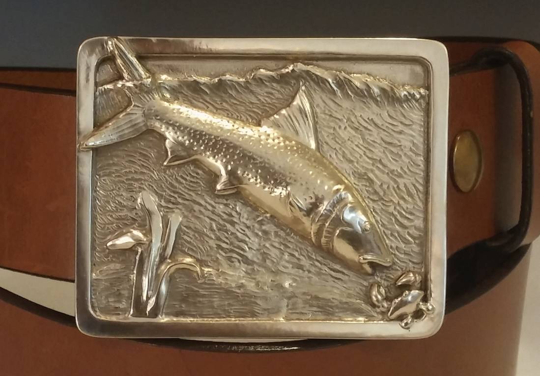 Bonefish Gray Ghost finished with belt.
