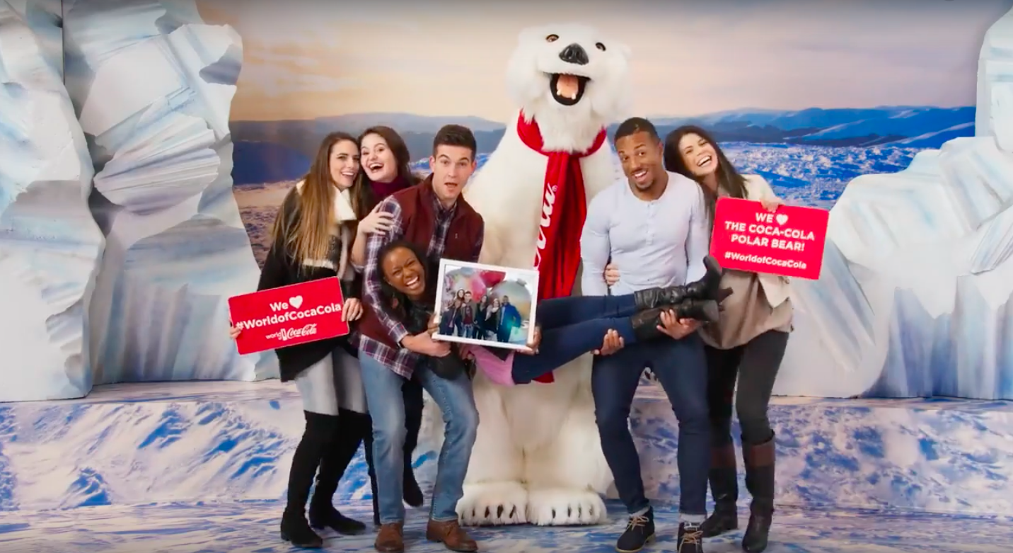 World of Coke Happy Holidays 2017!