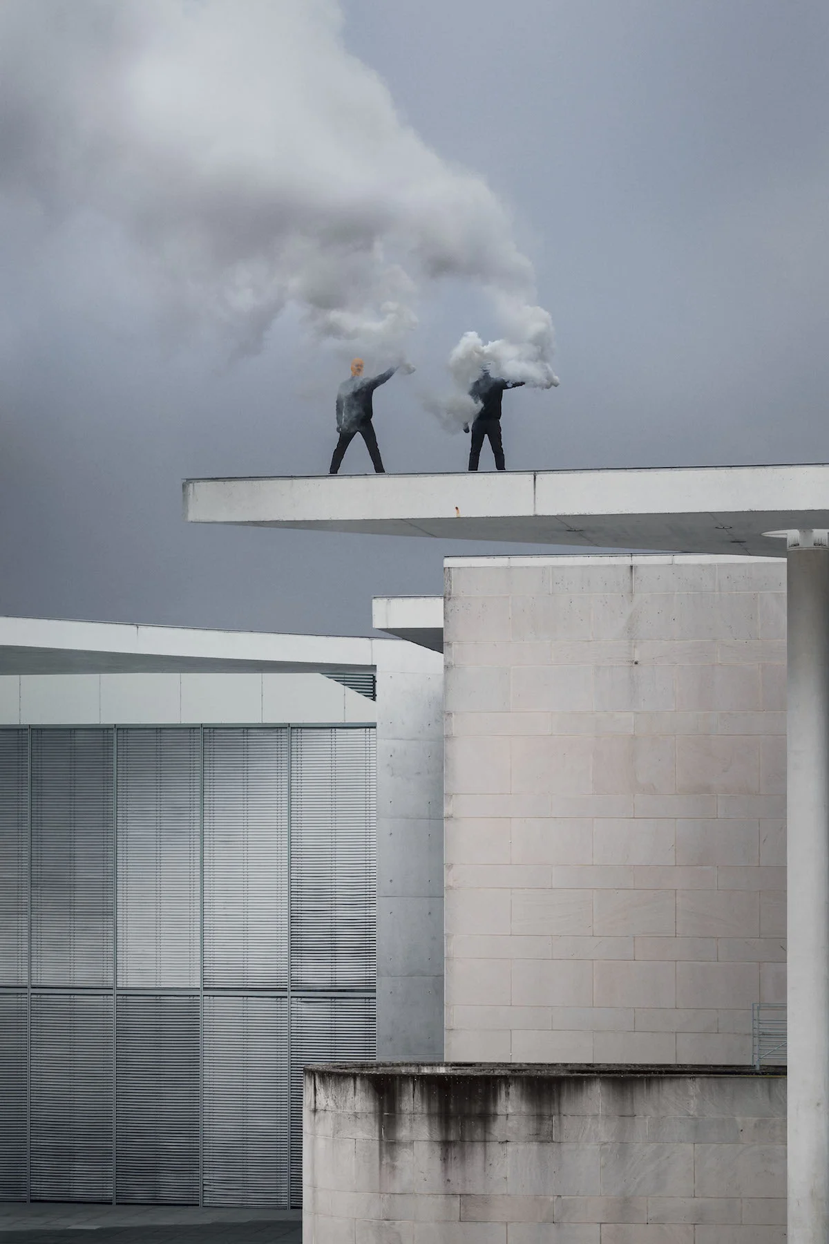 Terrorartists (Smoke) , 2017, Archival pigment print on Canson Platine FibreRag, framed (steel), 15.7 x 23.6 in (40 x 60 cm), Edition of 10 +2AP