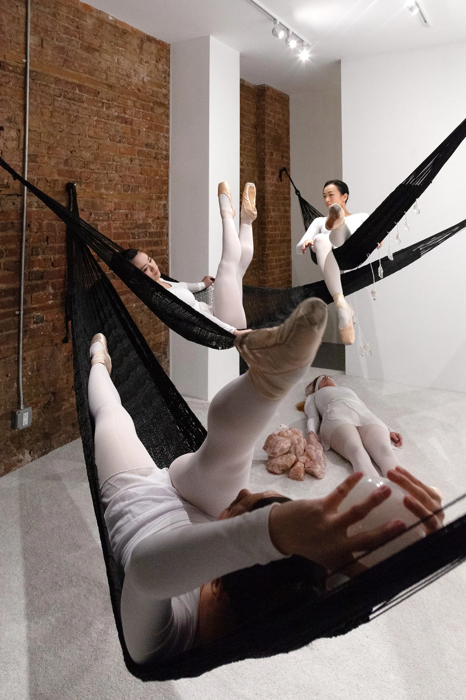 Jen DeNike, Crystal Cut Levitation , performance at signs and symbols, January 31, 2019