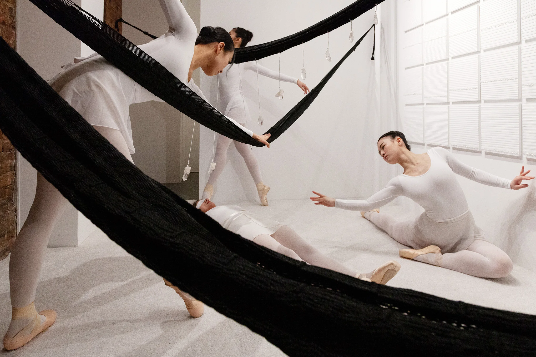 Jen DeNike, Crystal Cut Levitation , performance at signs and symbols, January 31, 2019