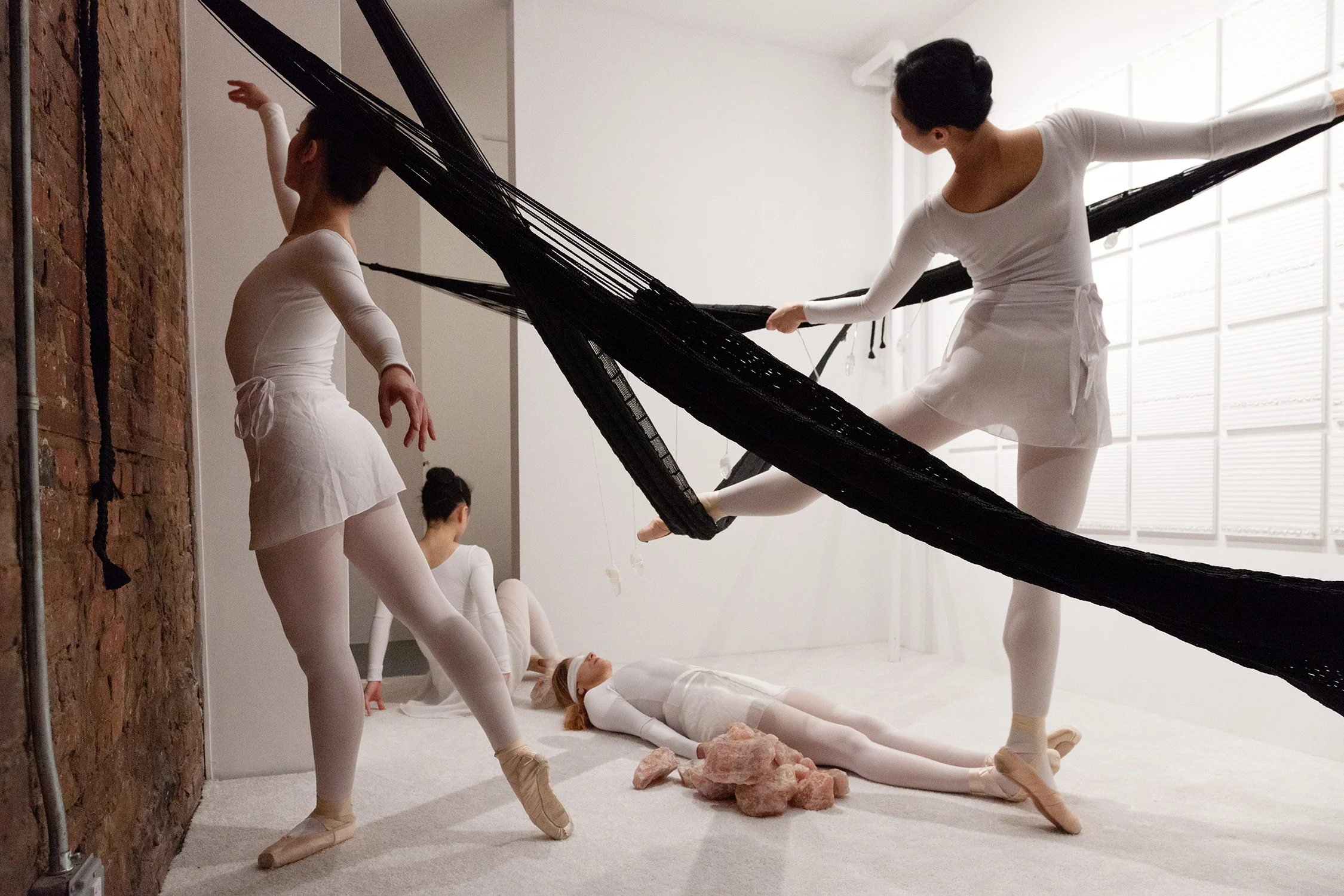Jen DeNike, Crystal Cut Levitation , performance at signs and symbols, January 31, 2019