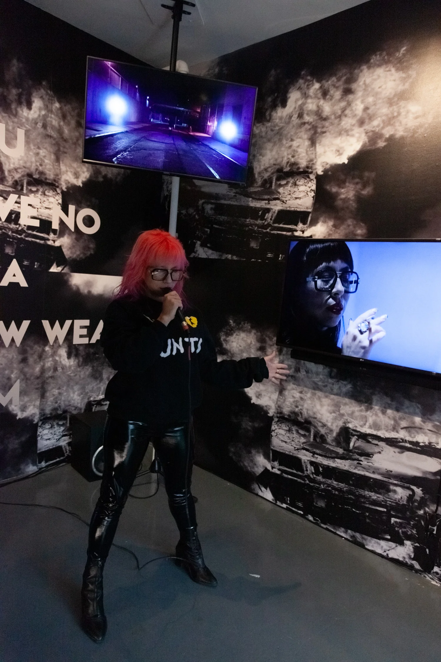 Michelle Handelman, LOVER HATER CUNTY INTELLECTUAL, Performance with Viva Ruiz, 5.5.19