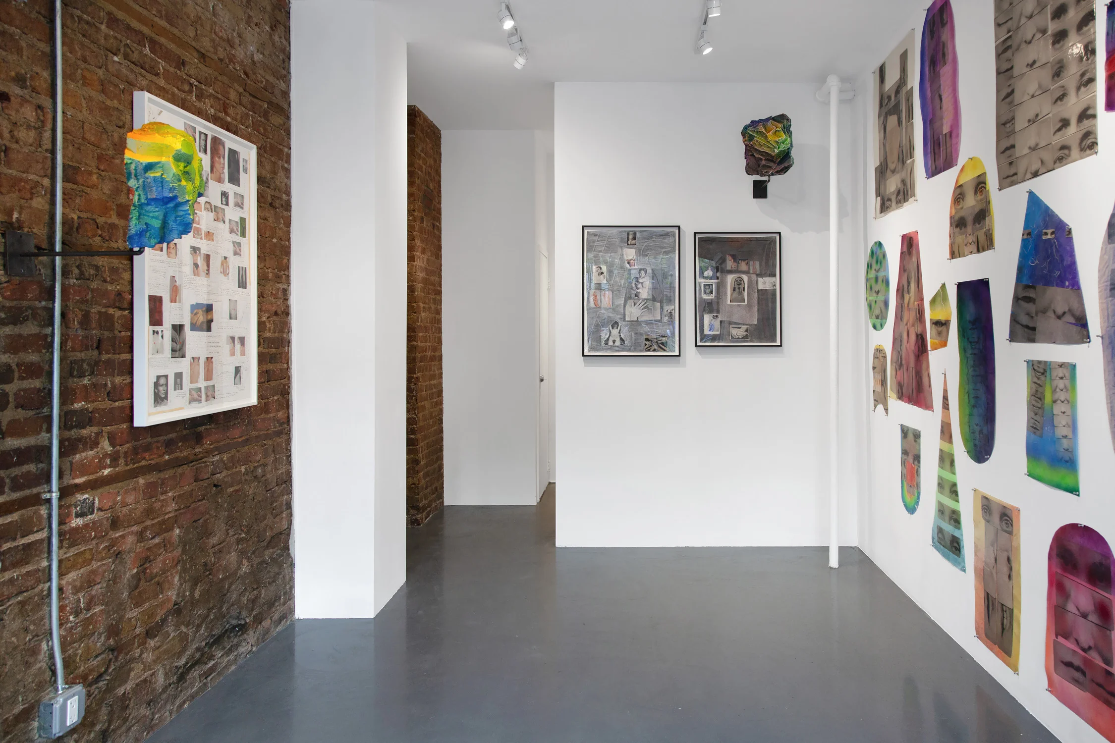 Rachel Libeskind & Carmen Winant, sensation—sensitivity—creativity—productivity—communication , Exhibition View, 6.2.19 - 7.14.19