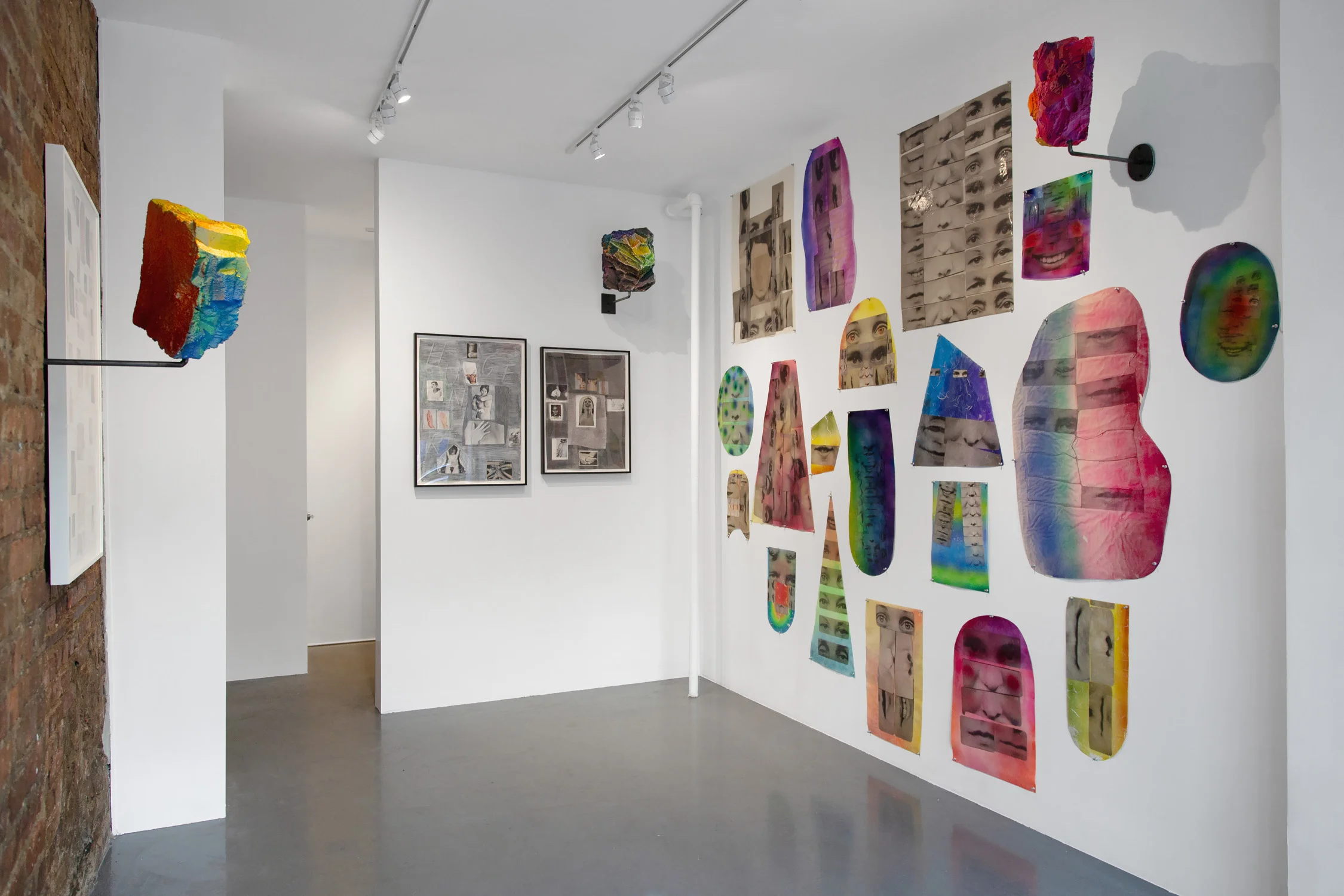 Rachel Libeskind & Carmen Winant, sensation—sensitivity—creativity—productivity—communication , Exhibition View, 6.2.19 - 7.14.19