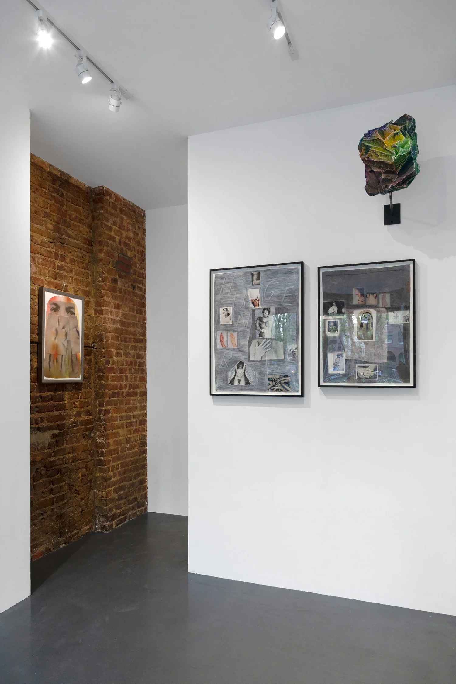 Rachel Libeskind & Carmen Winant, sensation—sensitivity—creativity—productivity—communication , Exhibition View, 6.2.19 - 7.14.19