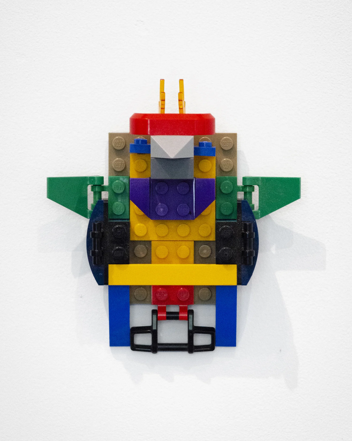Marlowe Broomberg Lego Painting #5 (from Lego Paintings Series) , 2019 Lego pieces 4 x 3.5 x 1.5 inches (10 x 9 x 4 cm) Unique edition Starting bid: $20