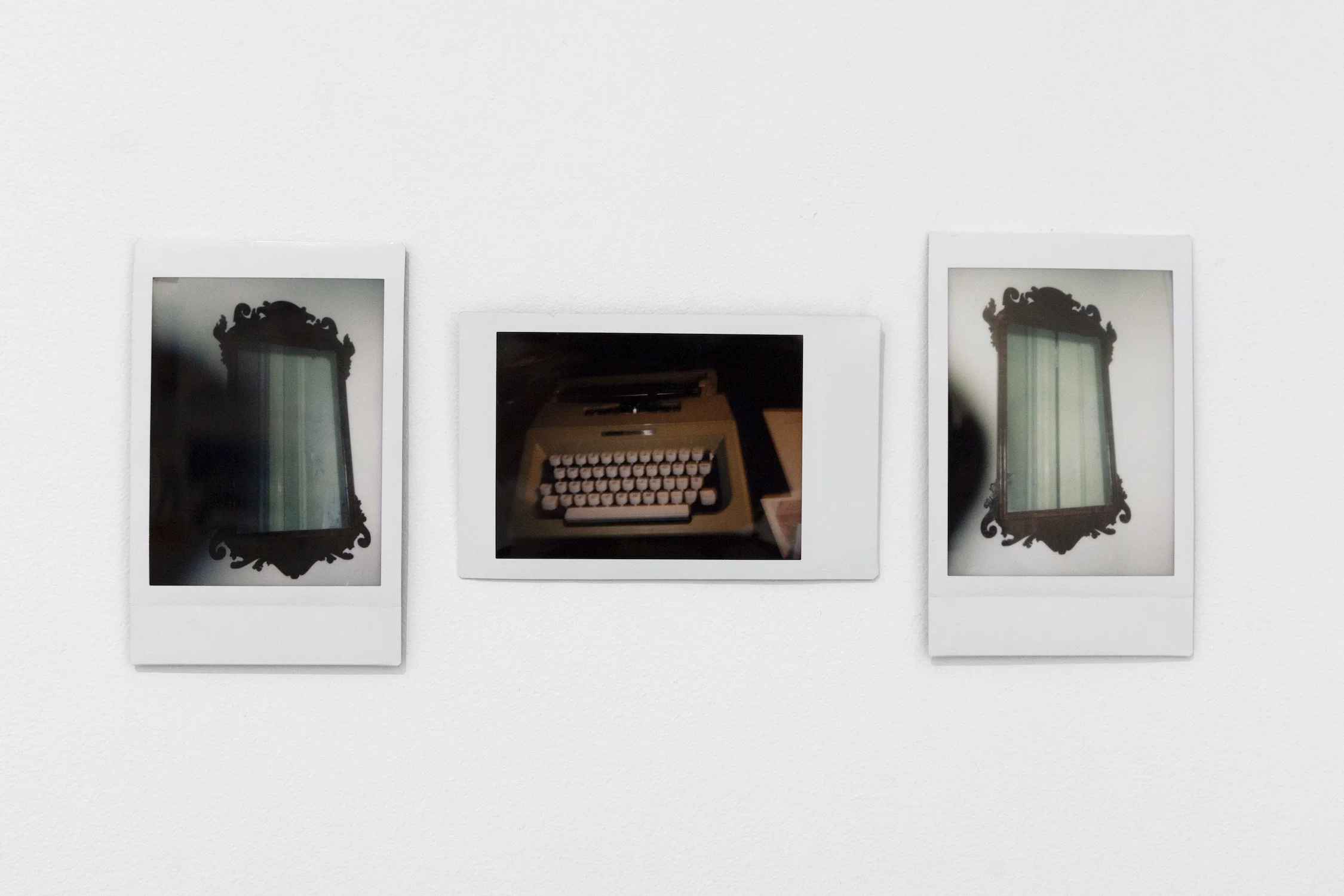 Julian Remmel Ghost , 2018 Polaroid print triptych 3.39 x 2.13 inches each (8.61 x 5.41 cm) Starting bid: $20