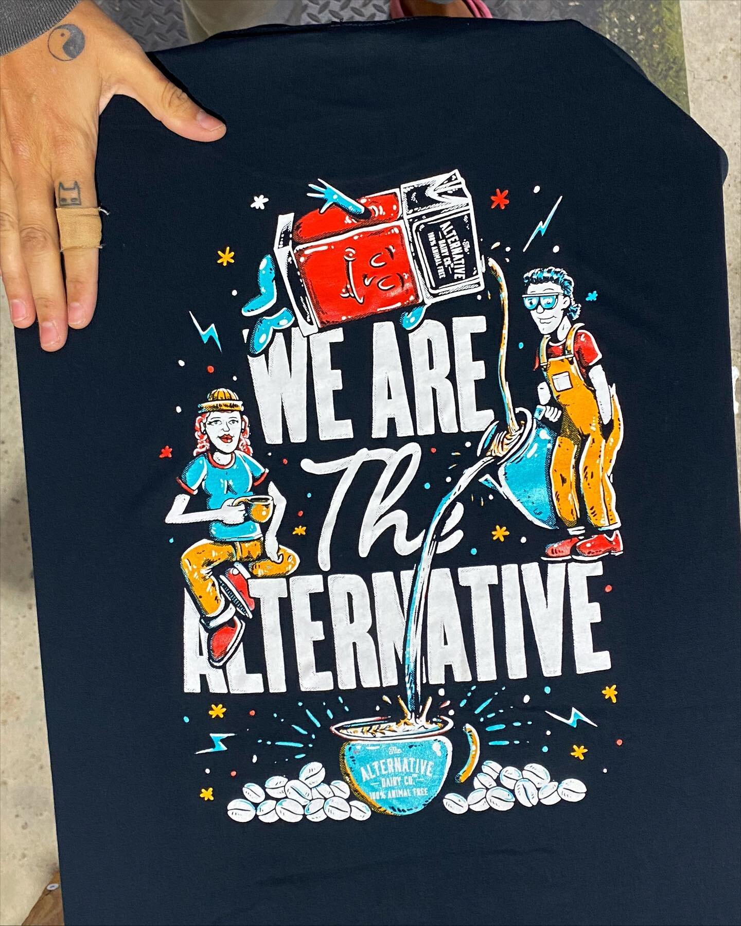 Just a good few for @thealternativedairyco 
Art by @biffybrentano
