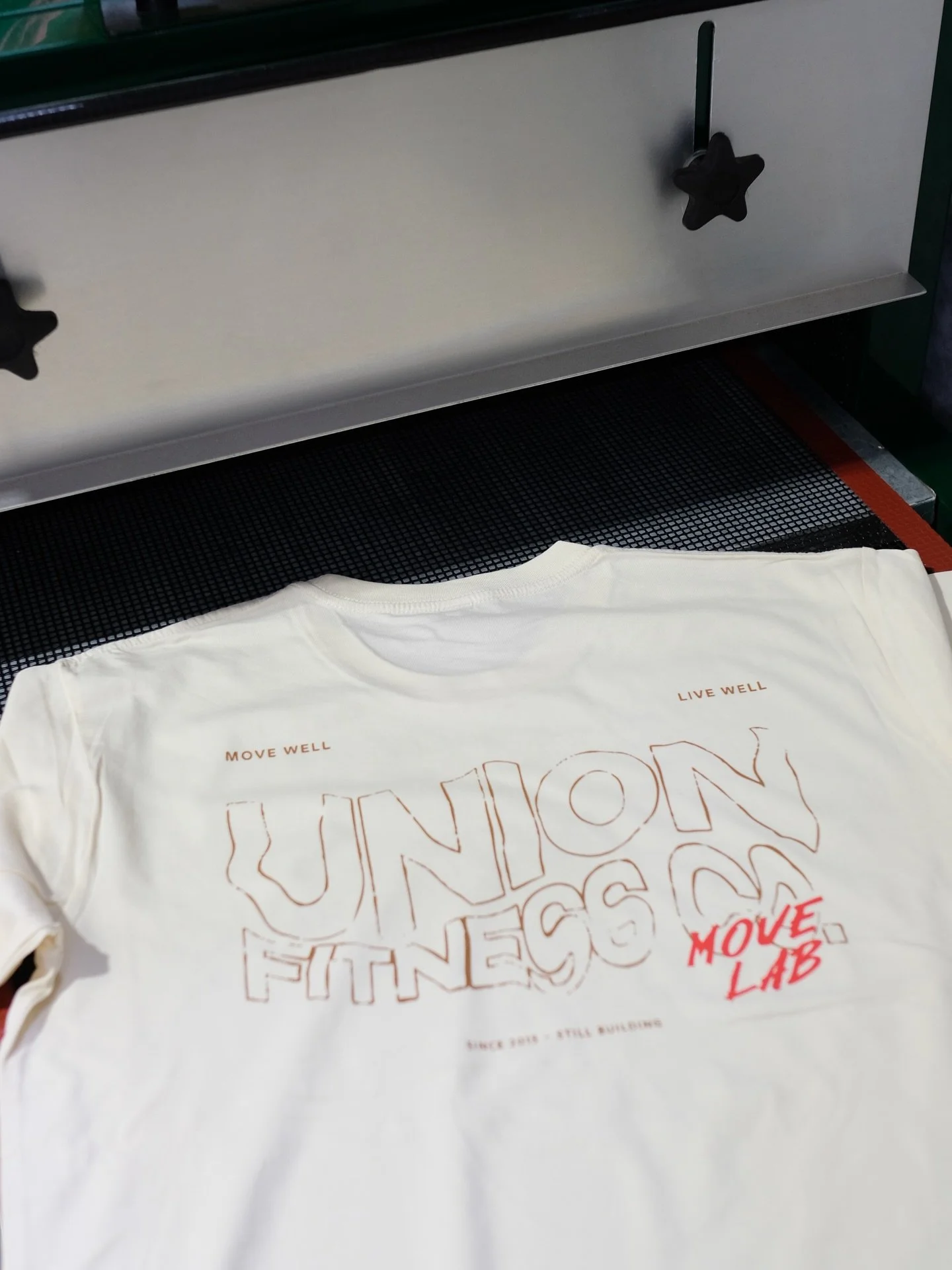 1 Colour, 2 Colour, whatever you want we got you!

Screenprinting and DTF printing for @union_fitness_co