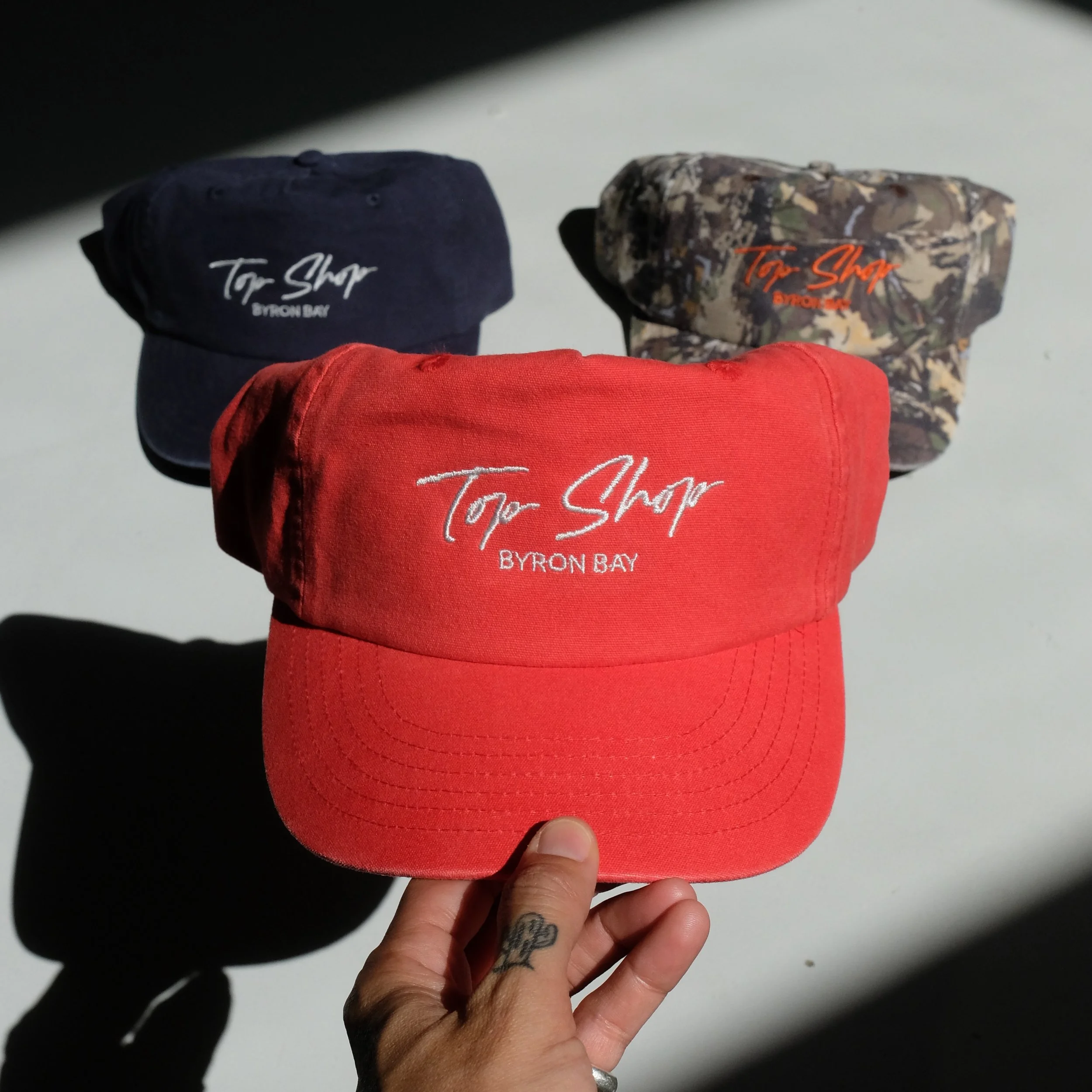 @topshopbyronbayofficial topped up their hats and added some epic Tomorrow colours from @houseofpeaksofficial 

We see all you kids running around town with these bad boys on!